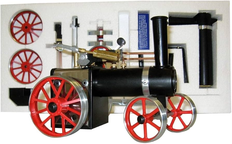 Mamod Traction Engine Kit TE1AK Working Live Steam Model : Amazon