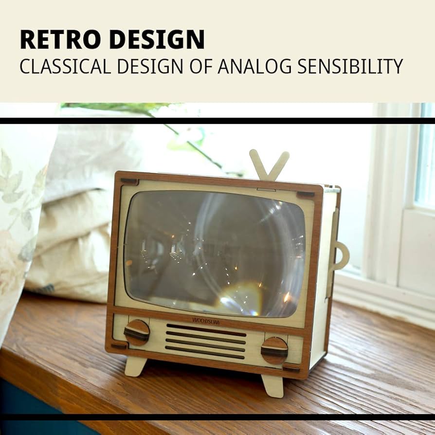 Amazon | WOODSUM 完全機能木製3DパズルスマートフォンTVDIYキット