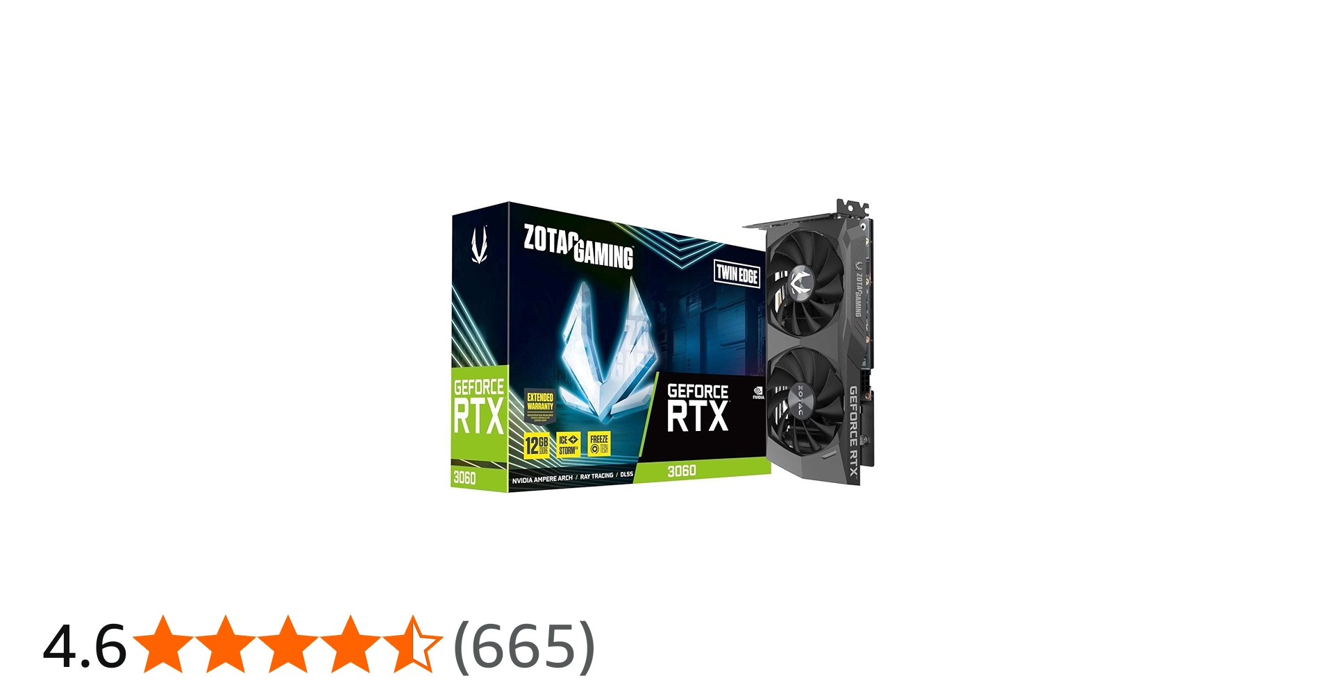 Amazon | ZOTAC ゲーミンググラフィックカード GeForce RTX 3060 Twin
