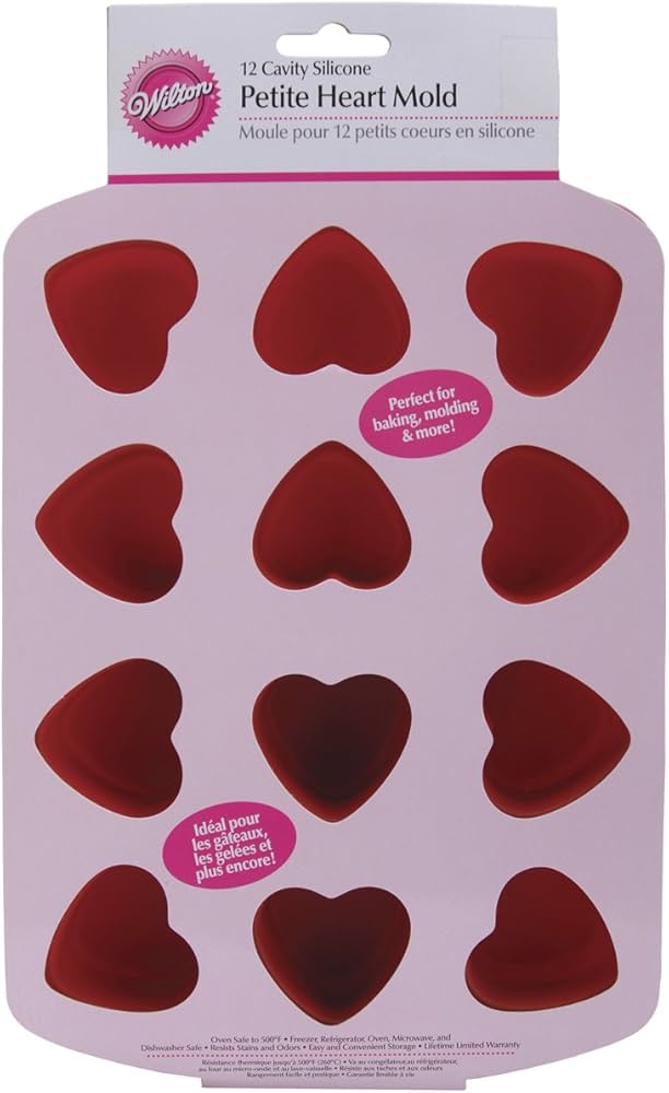 Amazon｜WILTON (ウィルトン)プチシリコンハートモールド