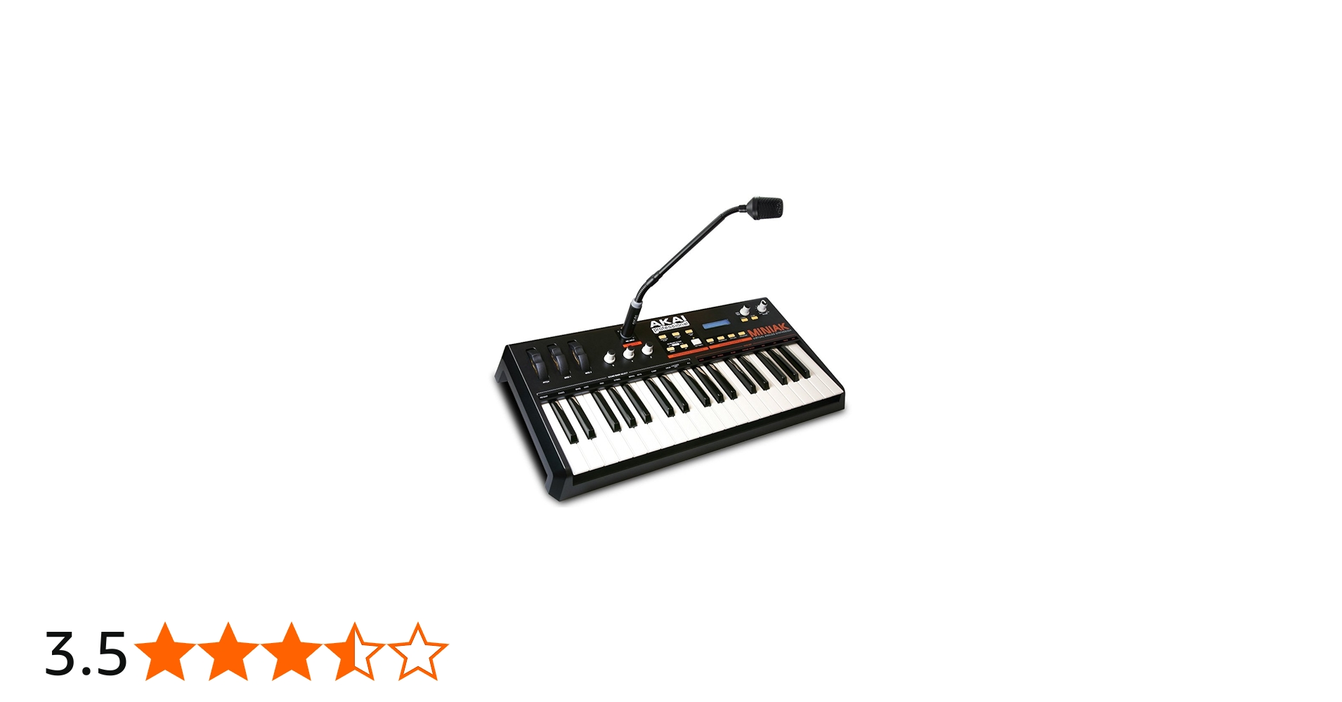 Amazon | AKAI シンセサイザ MINIAK | MIDIコントローラー | 楽器