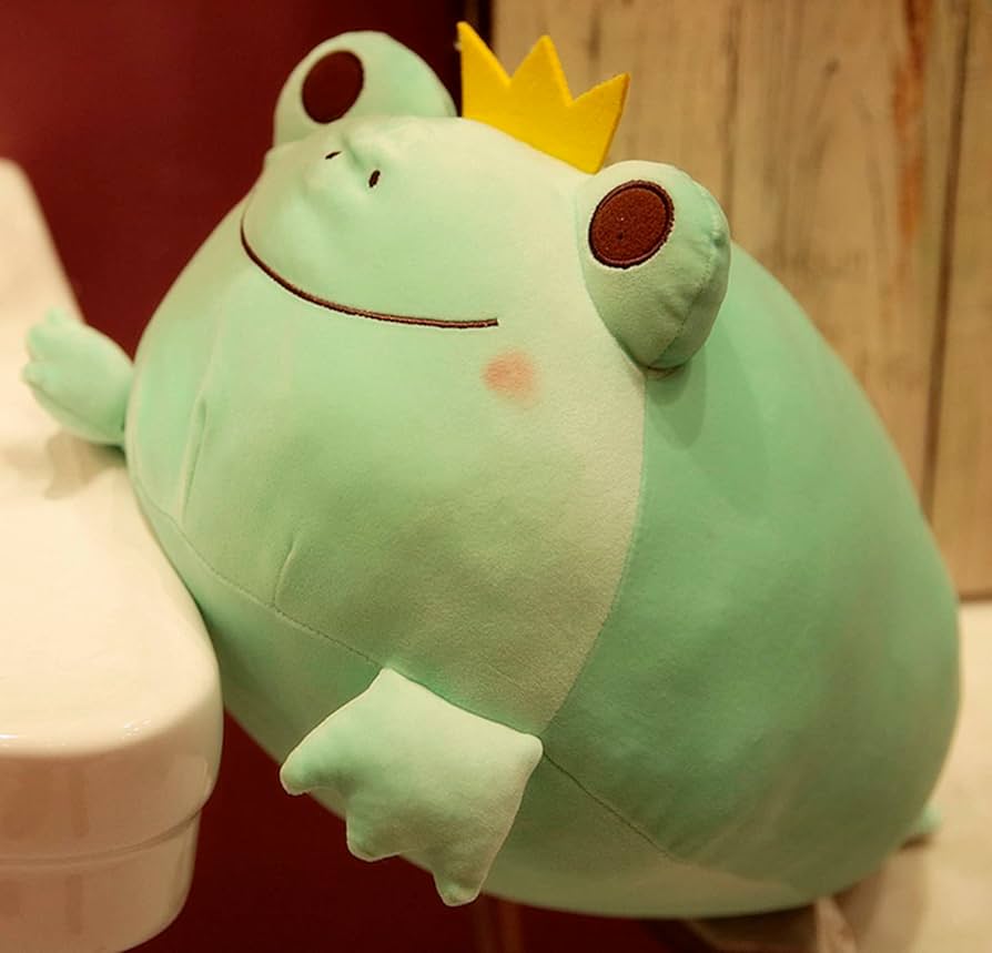 王冠付きカエルのぬいぐるみ 王冠付きカエルのぬいぐるみ 【公式通販】