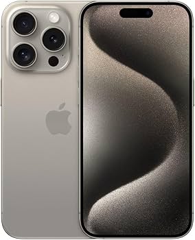 Amazon.com: Apple iPhone 15 Pro Max, 512GB, Natural Titanium