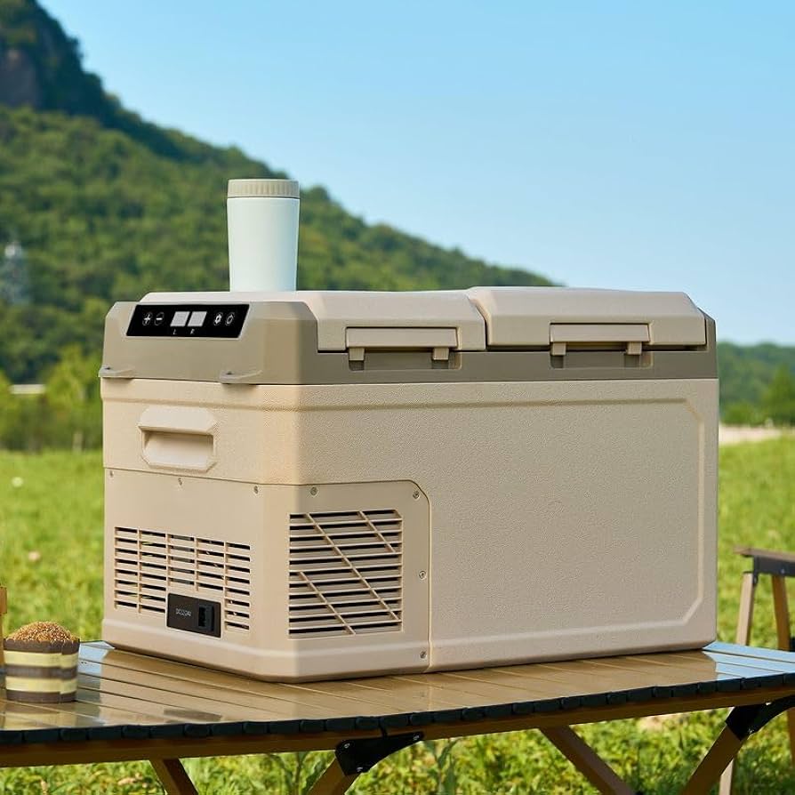 Amazon.co.jp: 【25L 冷蔵+冷凍庫】 ONE STEP 車載冷蔵庫 クーラー