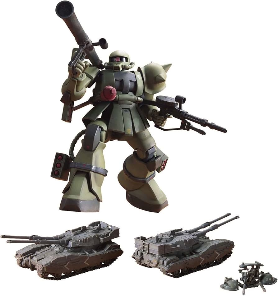 Amazon.co.jp: Bandai Hobby MS-06 Zaku The Ground War Set 1/144