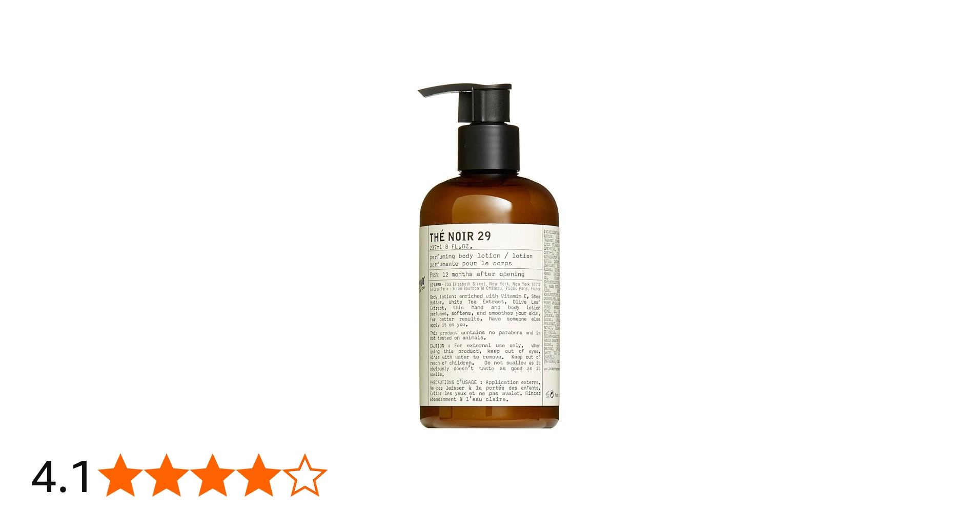 LE LABO The Noir 29 Perfuming Body Lotion - 237ml / 8 FL.OZ