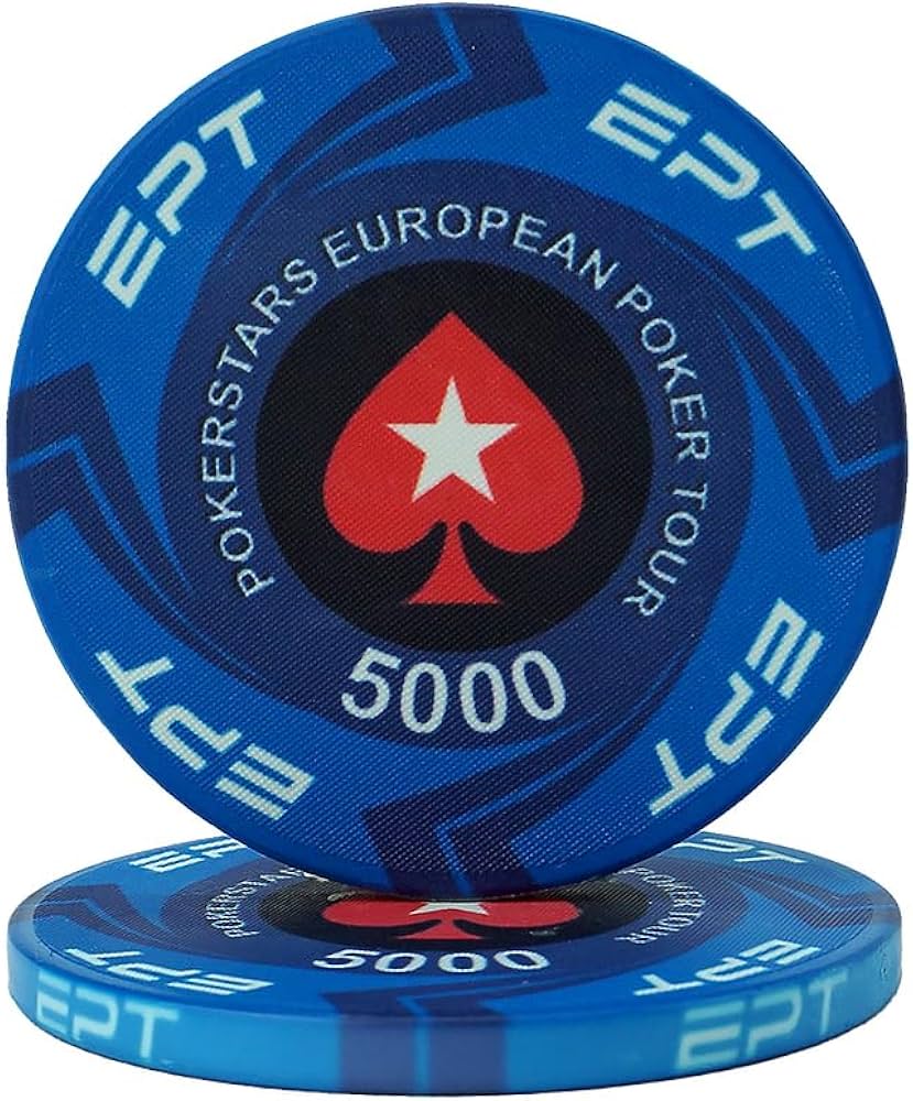 Amazon | EPTポーカーチップ25枚セット ($5000) [並行輸入品] | カジノ
