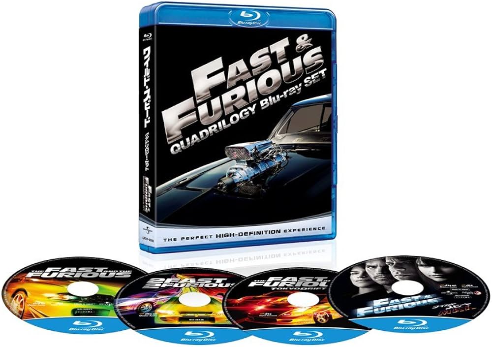 Amazon.co.jp: ワイルド・スピード クアドリロジーBlu-ray SET 【初回