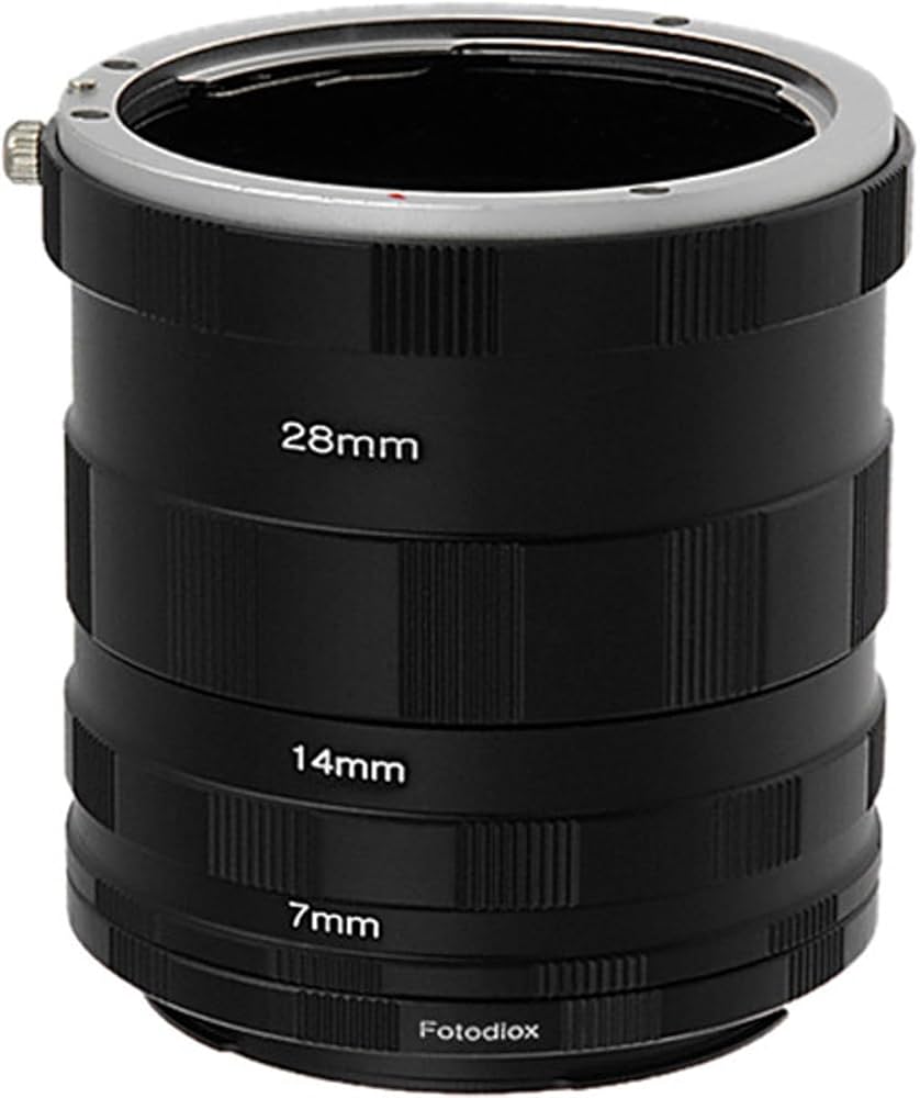 Amazon.com : Fotodiox Macro Extension Tube Set Compatible with