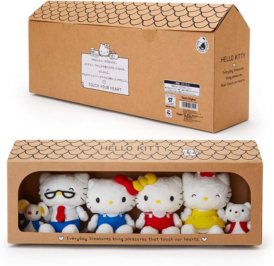 Amazon.co.jp: サンリオ(SANRIO) ハローキティ ぬいぐるみセット(HELLO