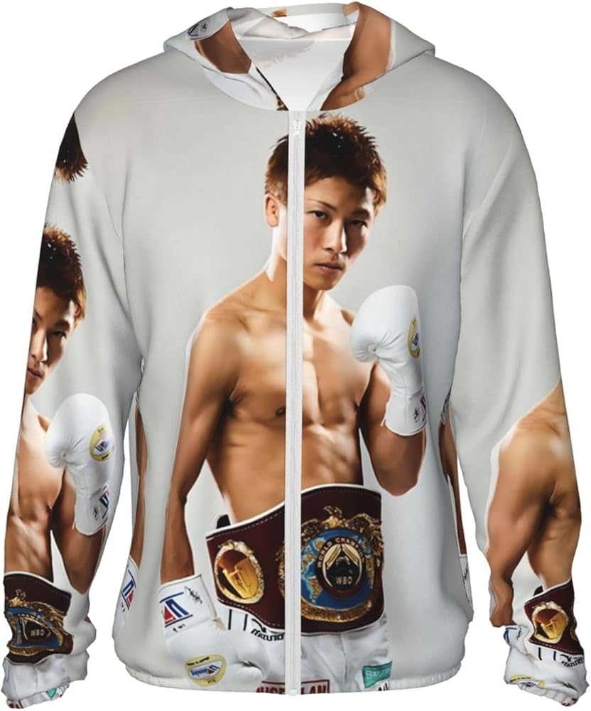 Amazon.co.jp: 人気 井上尚弥 (1)(1) 夏パーカー 長袖ジップアップ