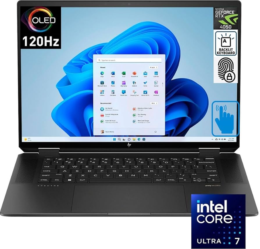 Amazon.com: HP Spectre x360 Home & Business 2-in-1 Laptop (Intel