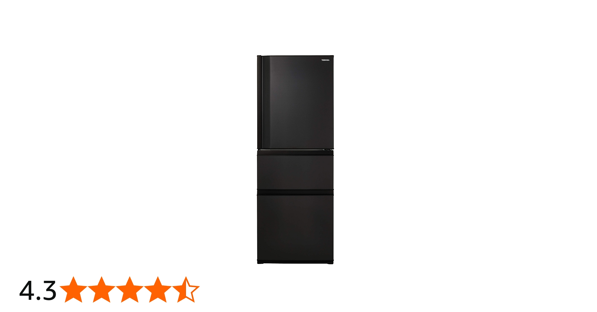 Amazon.co.jp: 東芝 冷蔵庫 (幅60㎝) 326L GR-S33SC (KZ) 【Ag+低温