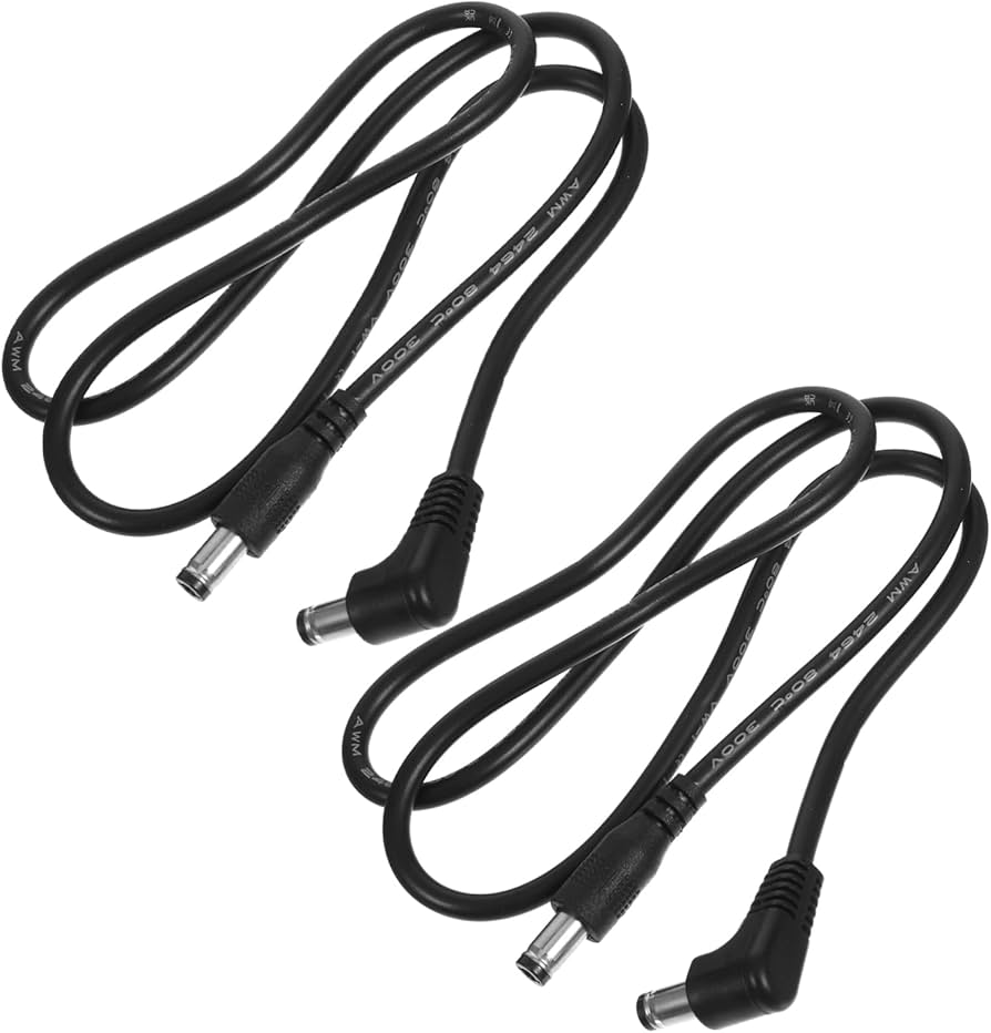 Amazon | LIFKOME エフェクターDC電源ケーブル 2個セット 65cm