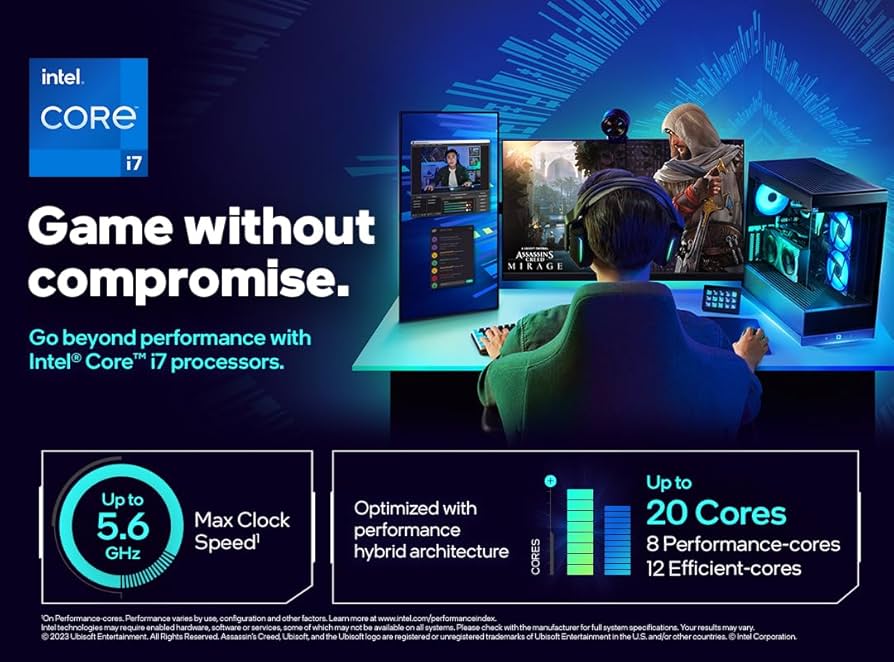 Amazon.com: Intel® Core™ i7-14700K Desktop Processor 20 cores (8 P