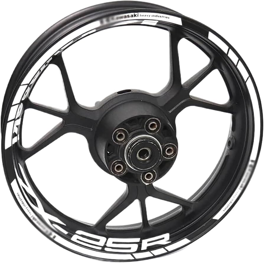 Amazon.co.jp: ホイールステッカー ZX-25R ZX25R オートバイ反射