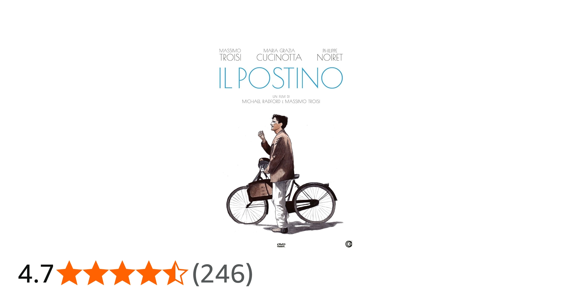 Amazon.co.jp: イルポスティーノ（DVD） : DVD