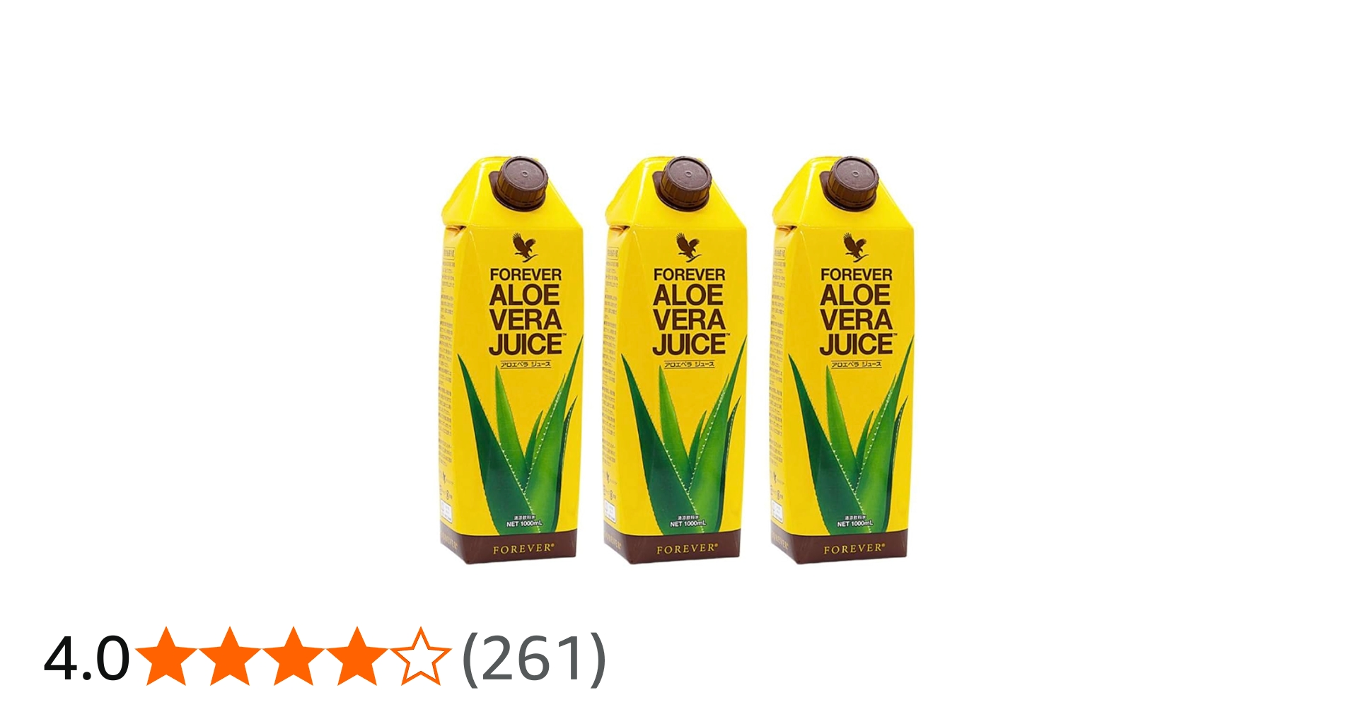 Amazon.co.jp: 3本セット アロエベラジュース(フォーエバーリビング