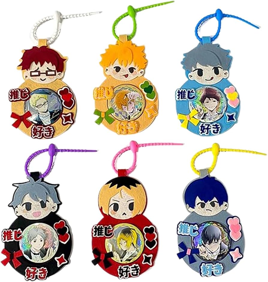 Amazon.co.jp: ハイキュー 缶バッジ ロゼット バッジ用 装飾