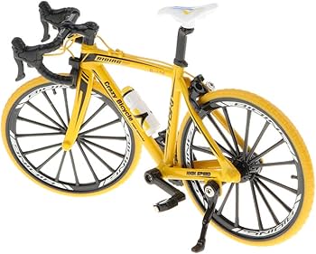 Amazon | PEWETE 全12カラー 1/10スケール 自転車玩具 ダイキャスト