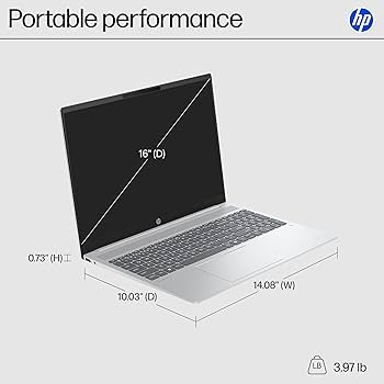 Amazon.com: HP 16 吋觸控螢幕筆記型電腦- WUXGA (1920 x 1200) - AMD