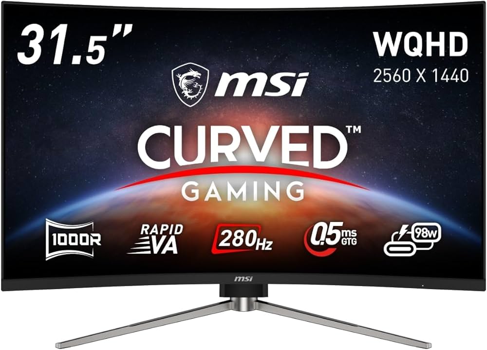 Amazon.co.jp: MSI 湾曲ゲーミングモニター MPG 325CQRXF 31.5インチ