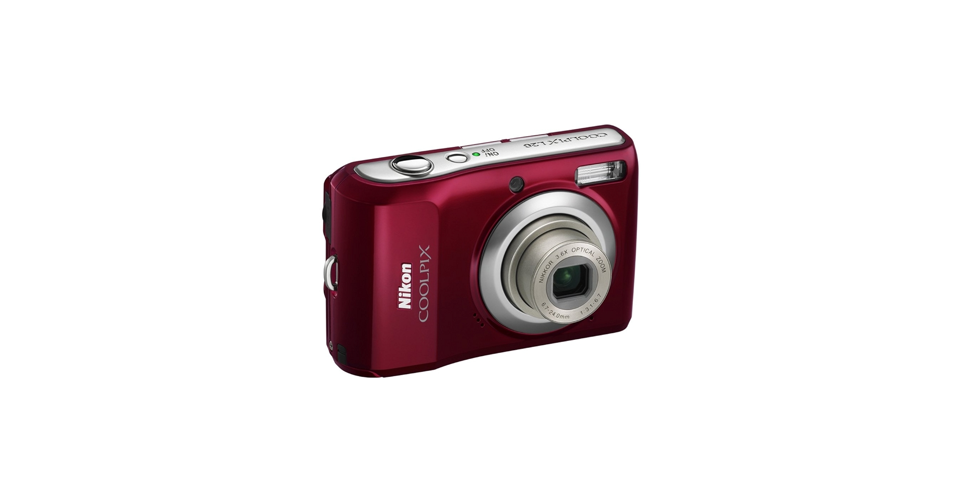 Amazon.com : Nikon Coolpix L20 10MP Digital Camera with 3.6