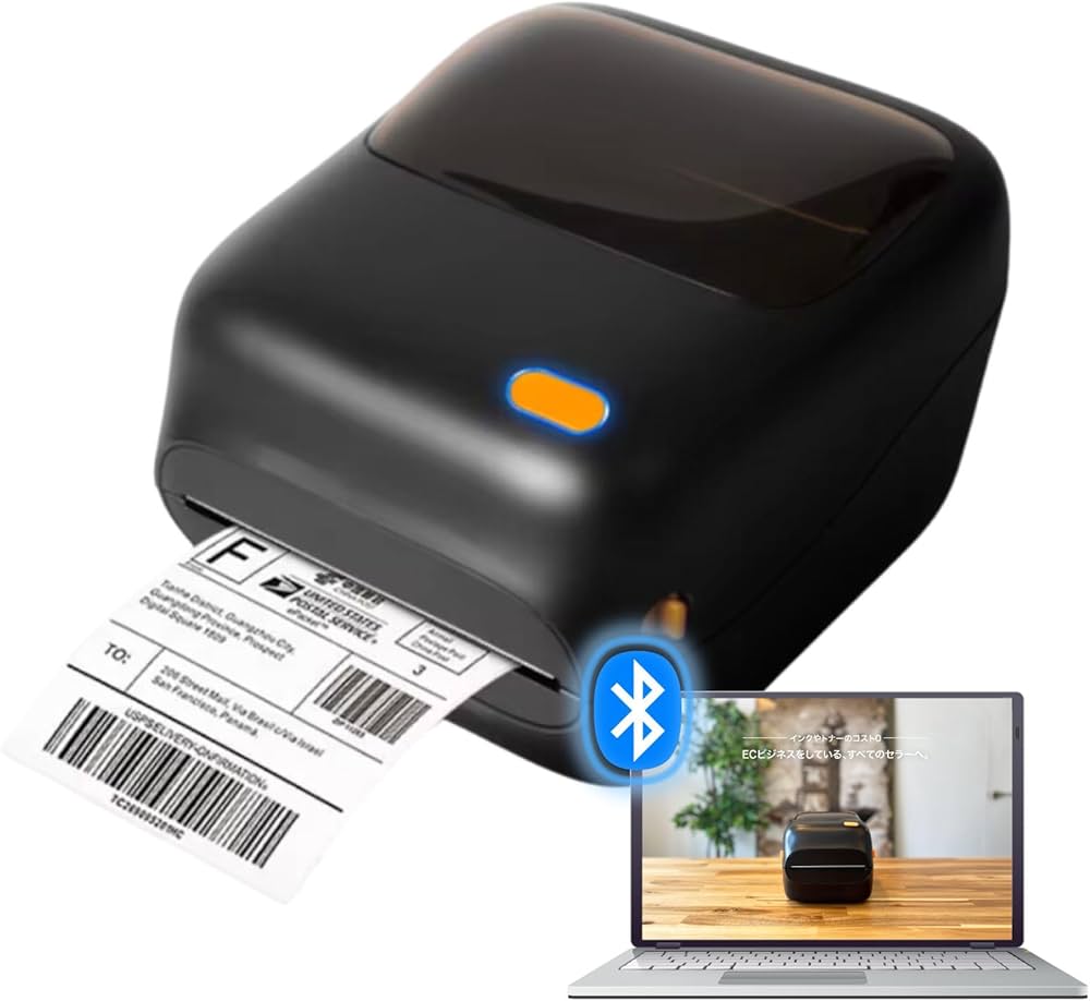 Amazon.co.jp: ECセラーPRO 感熱ラベルプリンター Bluetooth USB対応