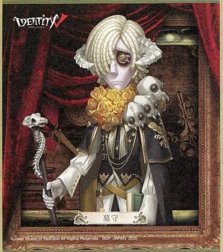 Amazon.co.jp: 一番くじ 第五人格 第四弾 D賞 色紙コレクション 墓守