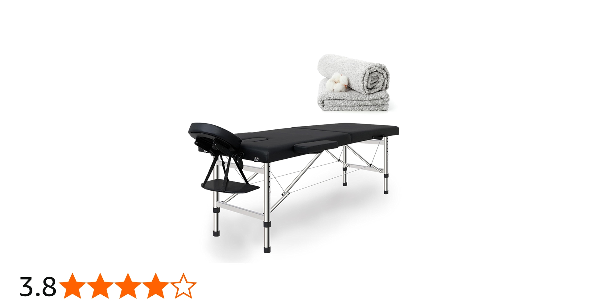 Amazon.co.jp: マッサージベッド 折りたたみ タオル3枚付 ヘッドレスト
