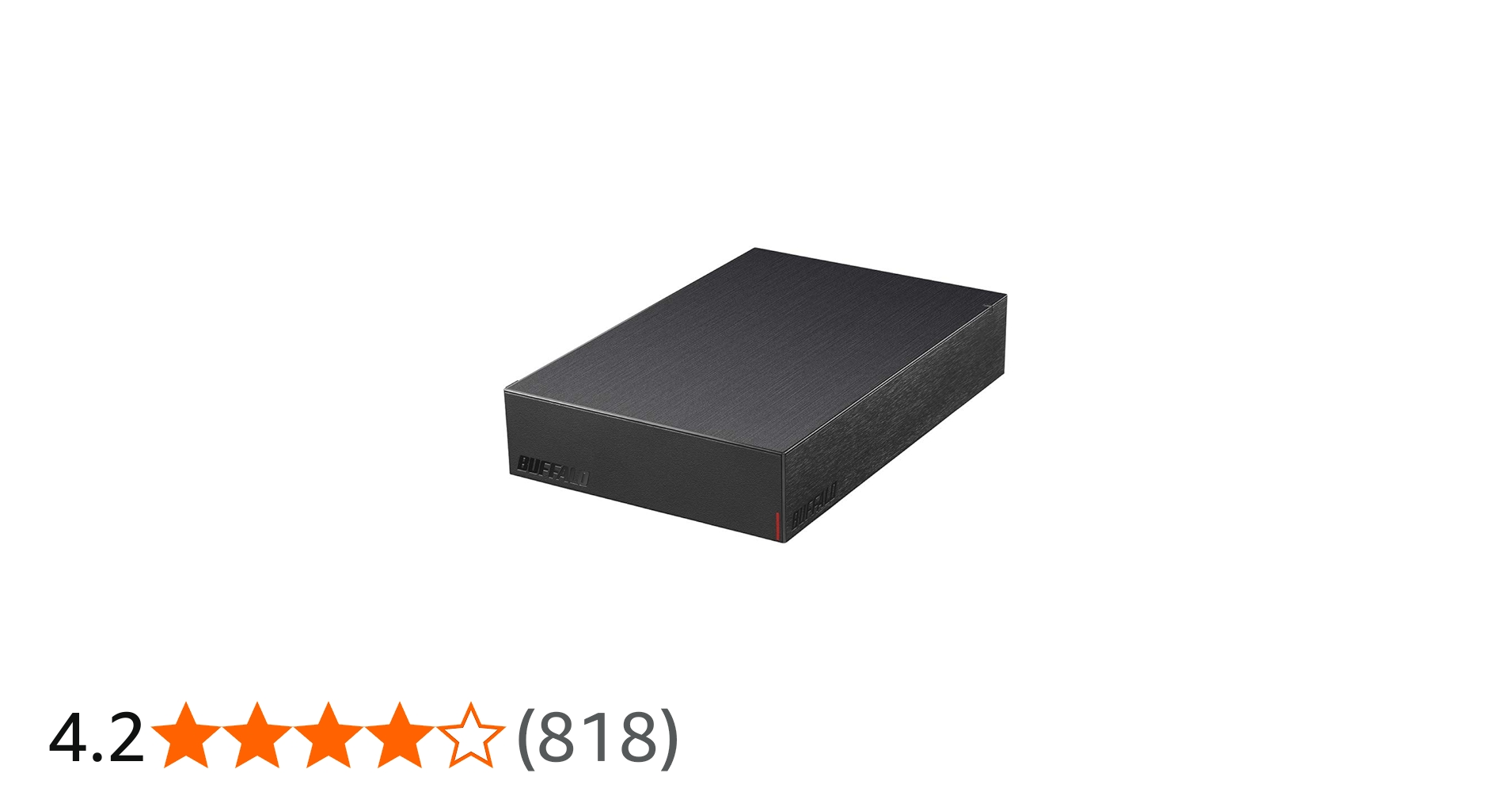 Amazon | BUFFALO USB3.2(Gen.1)対応外付けHDD 6TB ブラック HD-LE6U3