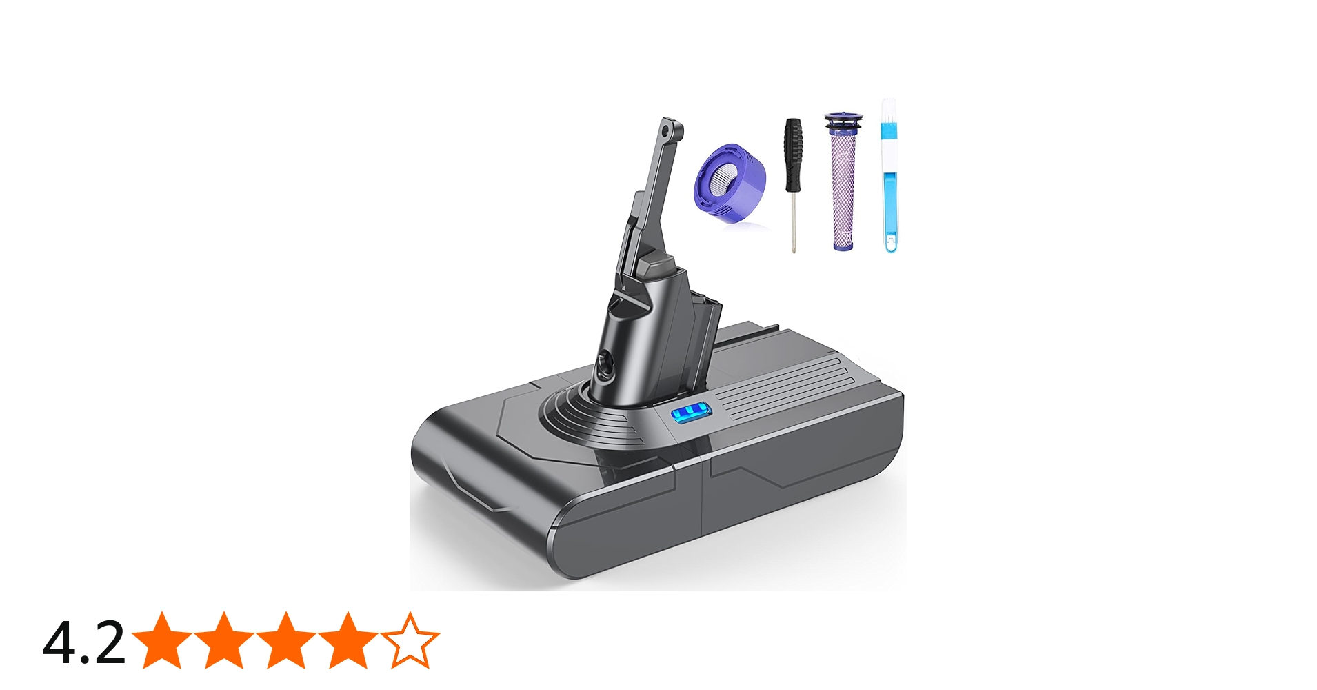 Amazon.co.jp: FLYLINKTECH ダイソン V8 バッテリー SV10 交換用 21.6V