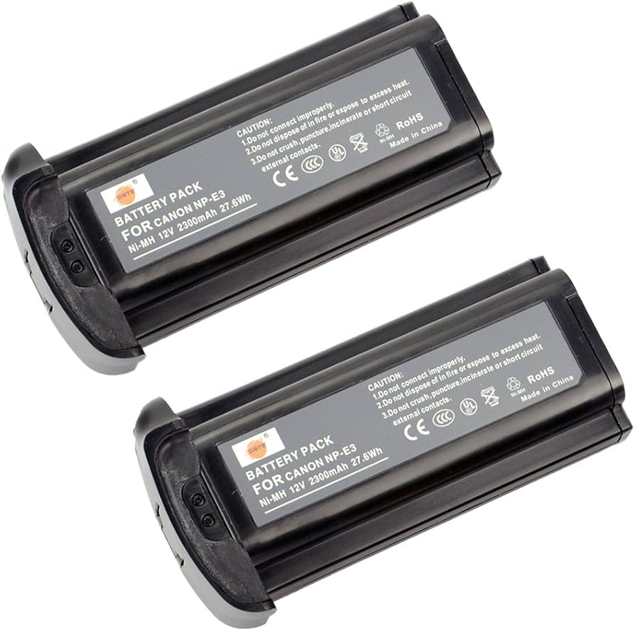 Amazon | DSTE ® 2 x NP - e3交換用ni - mhバッテリーfor Canon EOS 1d