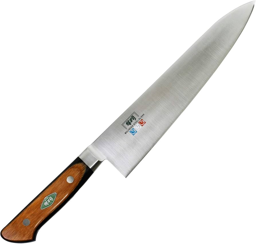 Amazon｜堺刀司 牛刀包丁 シルバー 刃渡り:約240mm MXM A-10128｜牛刀