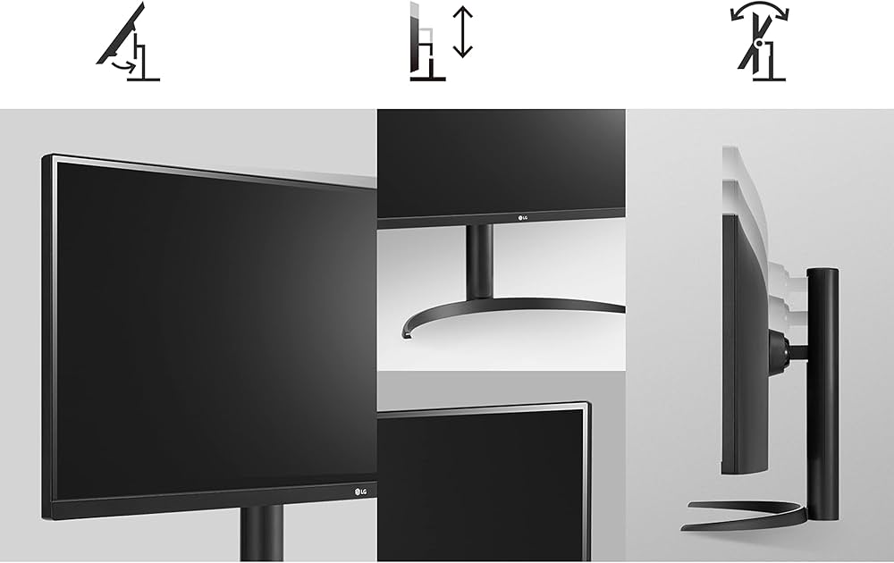 LG UltraWide Monitor 34WP550-B, 34 inch, IPS Display, 75Hz, 5ms