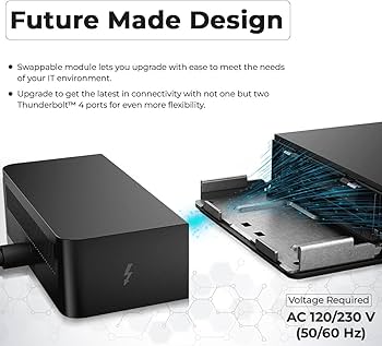 Amazon.com: Dell WD22TB4 Thunderbolt 4 Dock Bundle - 40Gbps USB-C