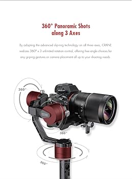 Amazon.co.jp: Zhiyun Crane V2 新型3軸手持ちジンバル 撮影安定