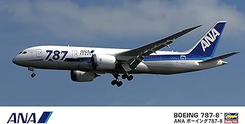 Amazon.com: Hasegawa 1/200 ANA B787-8 Plastic Model 16 : Arts