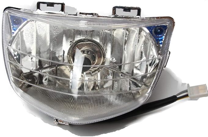 アドレスv125S 虹赤 イカリングヘッドライト！ 完全取り付けサポート