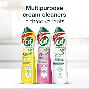 Lever Bros Cif Cream Cleaner White 500ml ( : Amazon.ca: Health