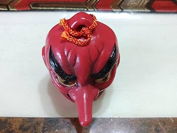 Amazon.co.jp: 九面大鈴 霧島神宮 九面土鈴 まよけ 魔除け かわいい