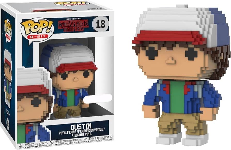 Amazon.com: Funko 8 Bit Pop!: Stranger Things Dustin Collectible