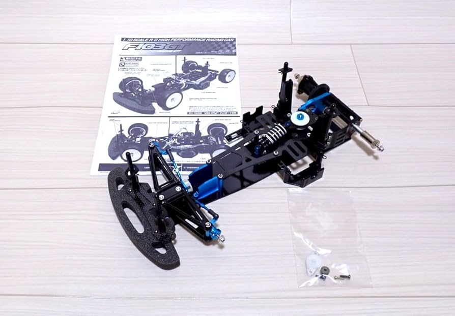 Amazon | 110 タミヤ F103GT カーボン シャーシ アルミオプション