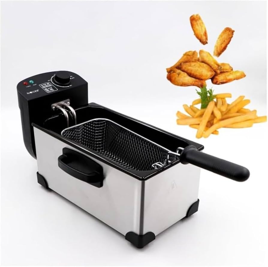 Amazon.co.jp: Gixuzol電気フライヤー 卓上フライヤー 3L 家庭用小型