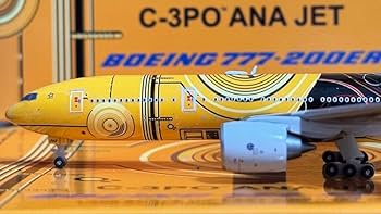 Amazon | ANA B777-200ER JA743A C-3PO 1/500 | プラモデル 通販