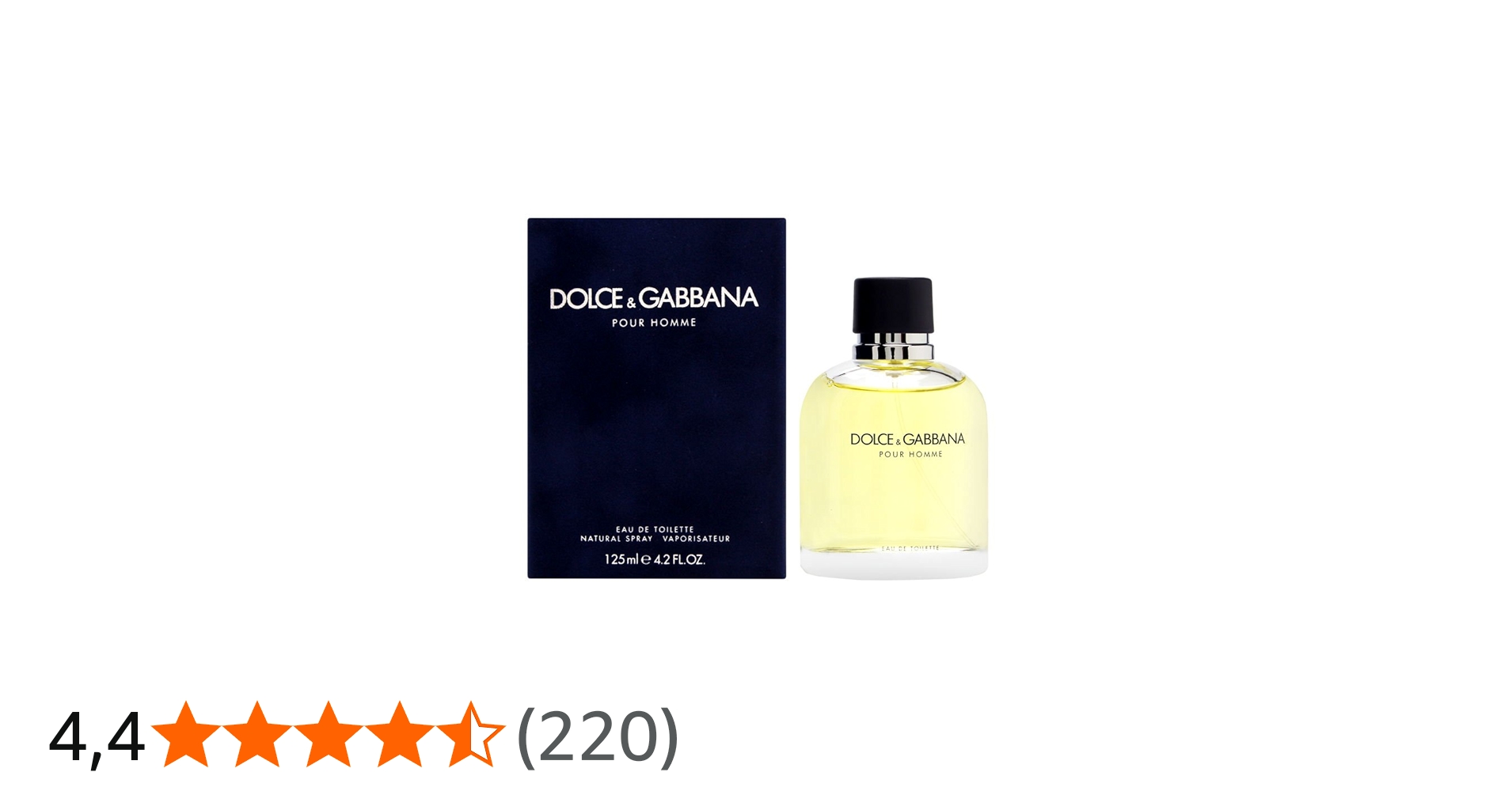 Dolce Gabbana Pour Homme EDT 125 ml Erkek Parfüm 1 Paket (1 x 125