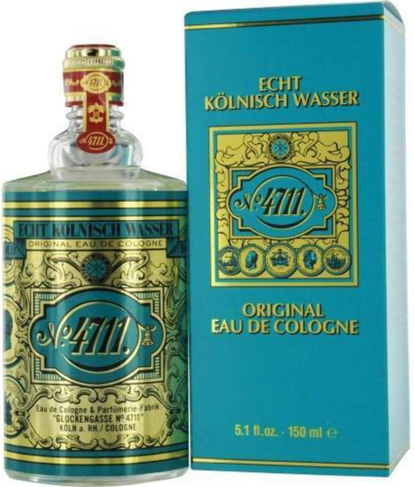 Amazon.com : 4711 by Muelhens Eau De Cologne for Unisex, 5.1 Ounce