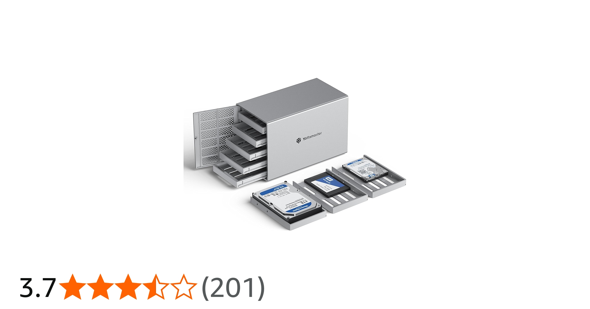 Amazon.co.jp: Yottamaster (5Bay) HDDケース 3.5インチ Type-C接続