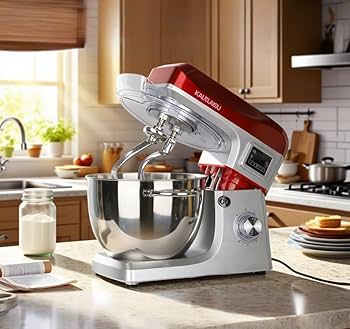 Amazon | スタンドミキサー 業務用スタンドミキサー 8L大容量ボウル 7