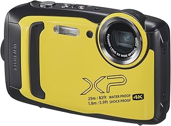 Amazon.com : FinePix XP140 Bundle W/SD Card - Yellow : Electronics
